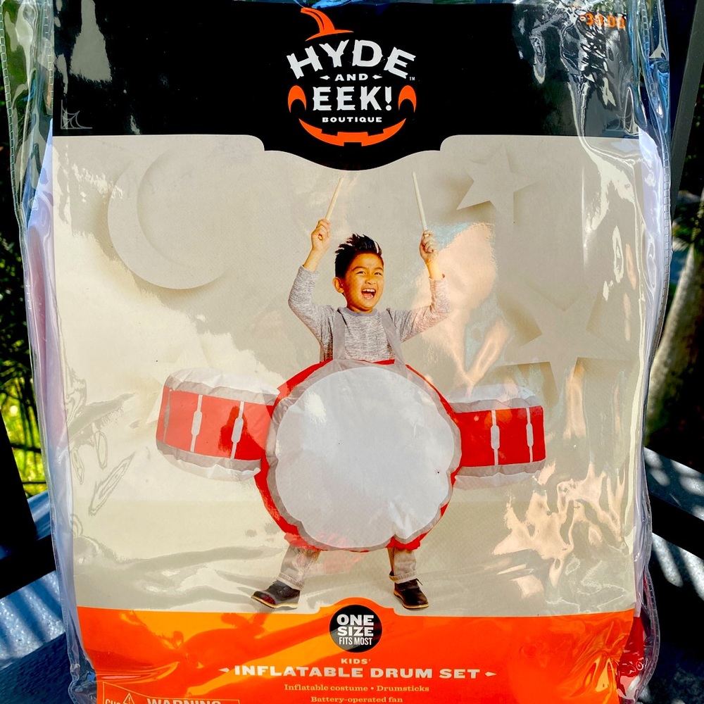 Child Inflatable Drum Set